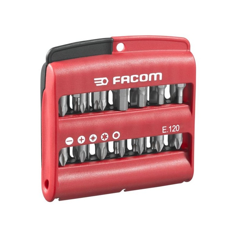 Boîte de 28 embouts (fente, ph, pz, 6 pans, torx) 1 étui de 28 pièce(s) boîte de 28 embouts (fente, 