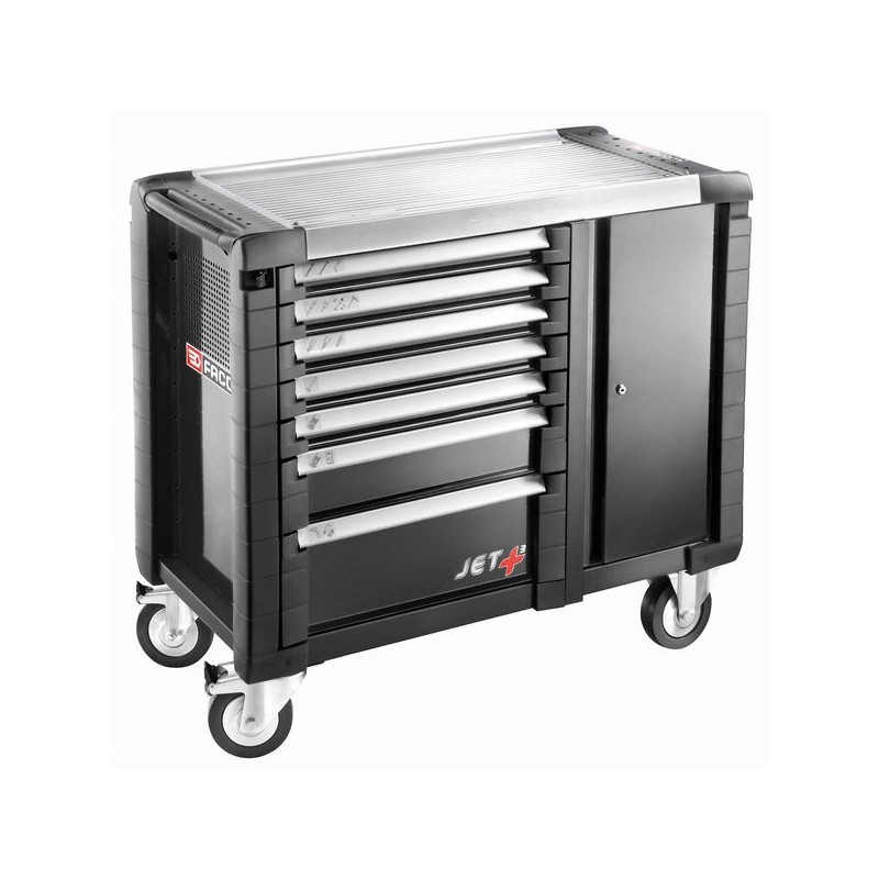 Etabli mobile 7 tiroirs etabli mobile 7 tiroirs noir 1 pièce(s) - facom