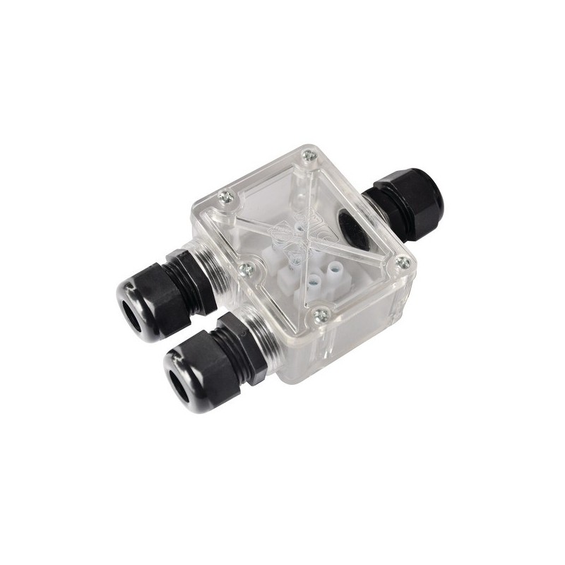Boite de connexion transparente ip68 230v boite de connexion transparente ip68 230v 1 pièce(s) - lum