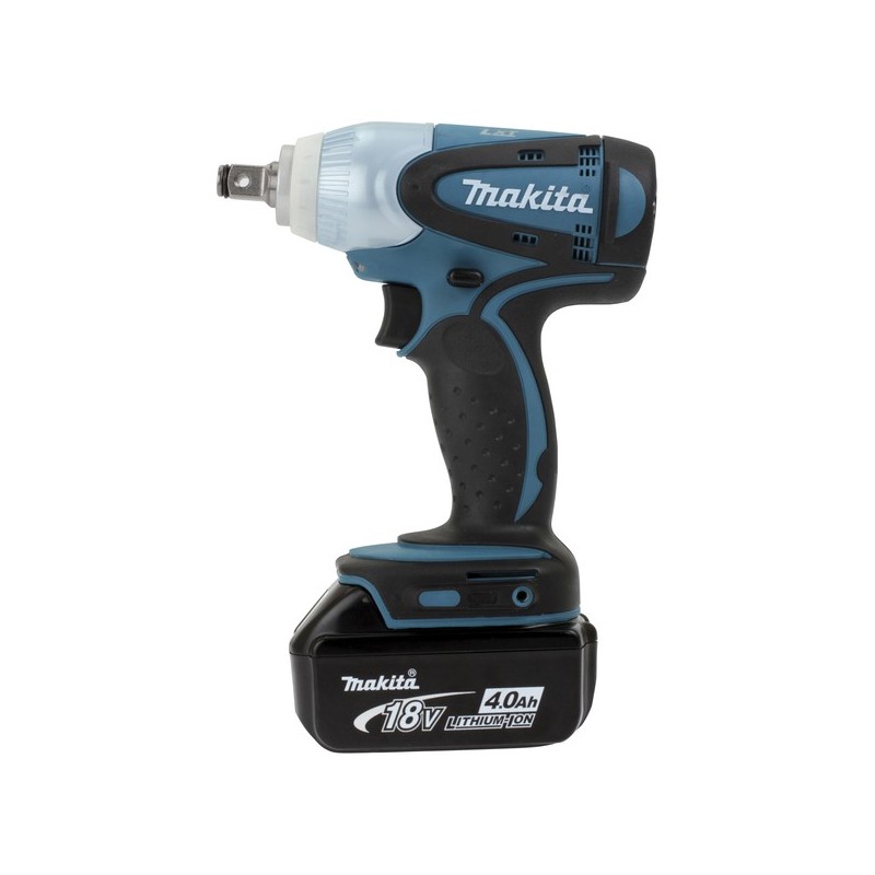 Boulonneuse à chocs dtw251rmj 18 v li-ion 4 ah carré 1.5 kg 2 18 v 1/2 moteur charbon batterie 3200 