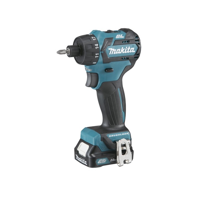 Perceuse visseuse df032dsae 12v cxt li-ion 2ah 2 batterie 12 v 2 ah moteur sans charbon 10 mm 1500 t