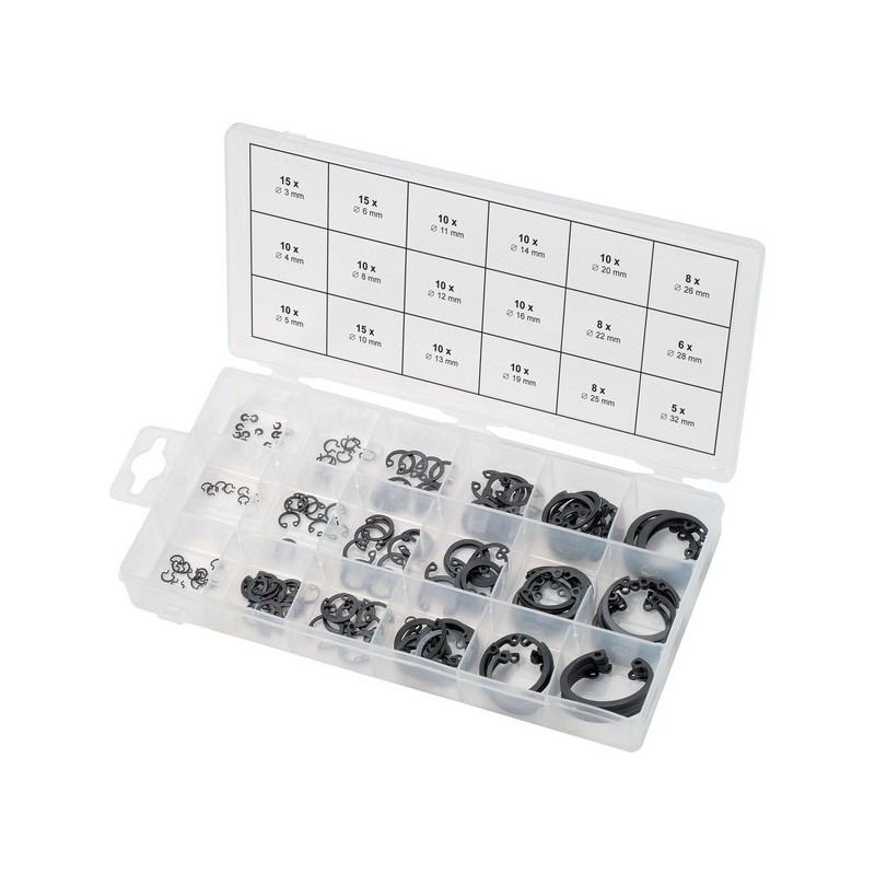 Coffret circlips® intérieurs coffret circlips® intérieurs 1 coffret(s) de 180 pièce(s) - ks tools