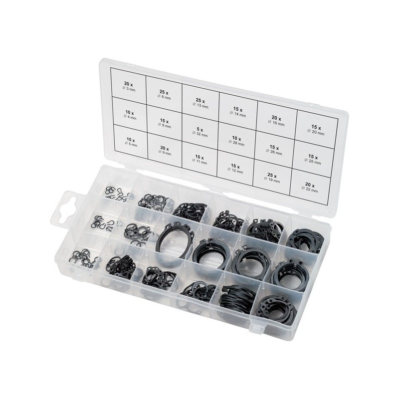 Coffret circlips® extérieurs coffret circlips® extérieurs 1 coffret(s) de 300 pièce(s) - ks tools
