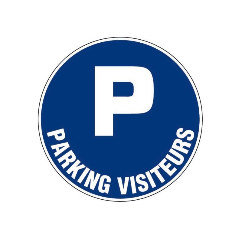 Disques d'obligation et d'information disque - parking visiteurs 1 pièce(s) - novap