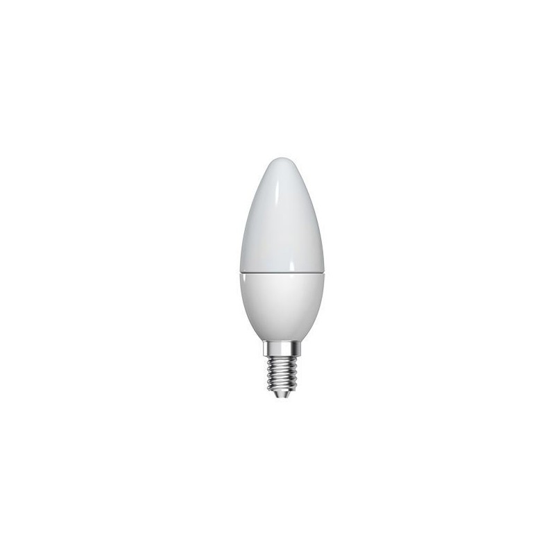 Ampoules flammes gradables led e14 flamme dépolie gradable 6w 2700 °k 470 lm 240° 2000 heure(s) blan