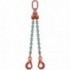 Élingue chaîne 2 brins réglable CMU 2,8 T
