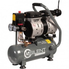 Compresseur silencieux portable 6L - 3,6 m&sup3;/h