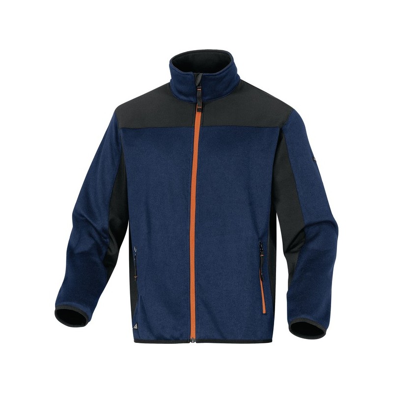 Veste bi-matière beaver veste bi-matière beaver bleu t2xl 200 - 300 g entre 4 et 6 2xl polyester ves