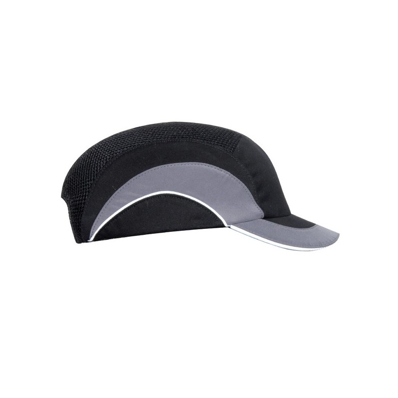 Casquettes anti-heurt hardcap casquette anti-heurt hardcap noir/gris standard aucune oui polyéthylèn