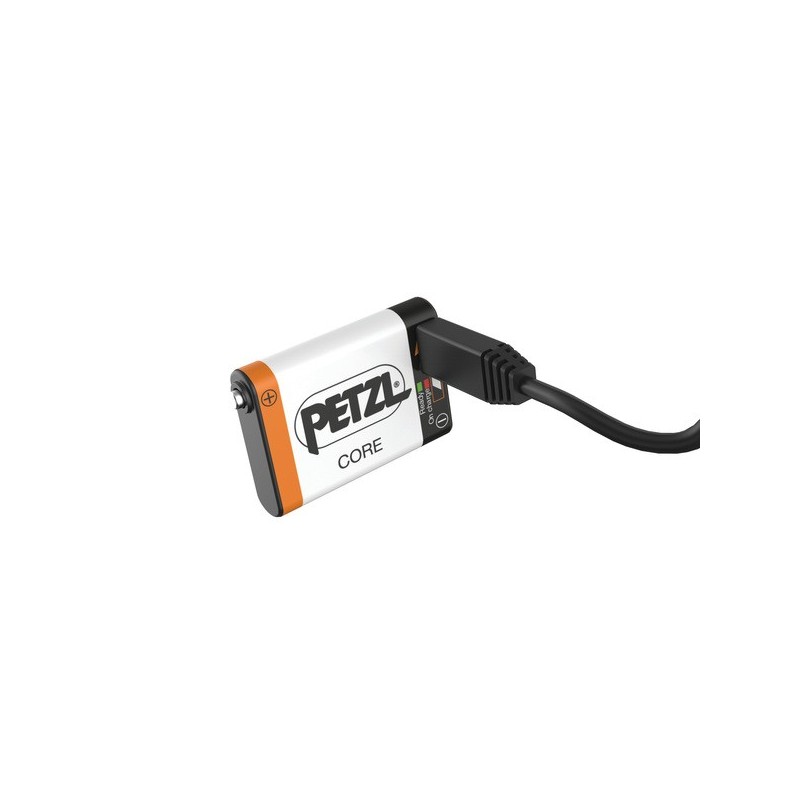 Lampe frontale tactikka core batterie de recharge accu core 1 pièce(s) - petzl distribution