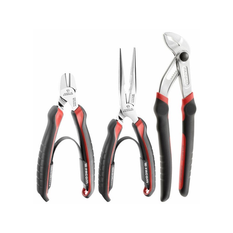 Jeu de 3 pinces softgrip® jeu de 3 pinces softgrip® 1 jeu(x) de 3 pièce(s) - facom
