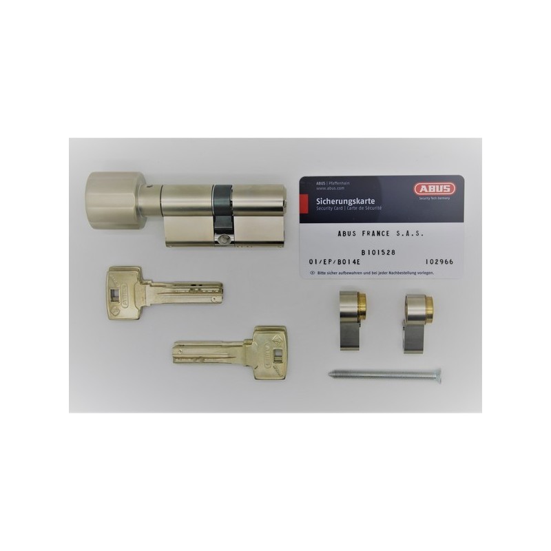 Cylindres de haute sûreté longueur modulable bravus 1000 pack 2 modular cylindre bravus 1000 à bouto