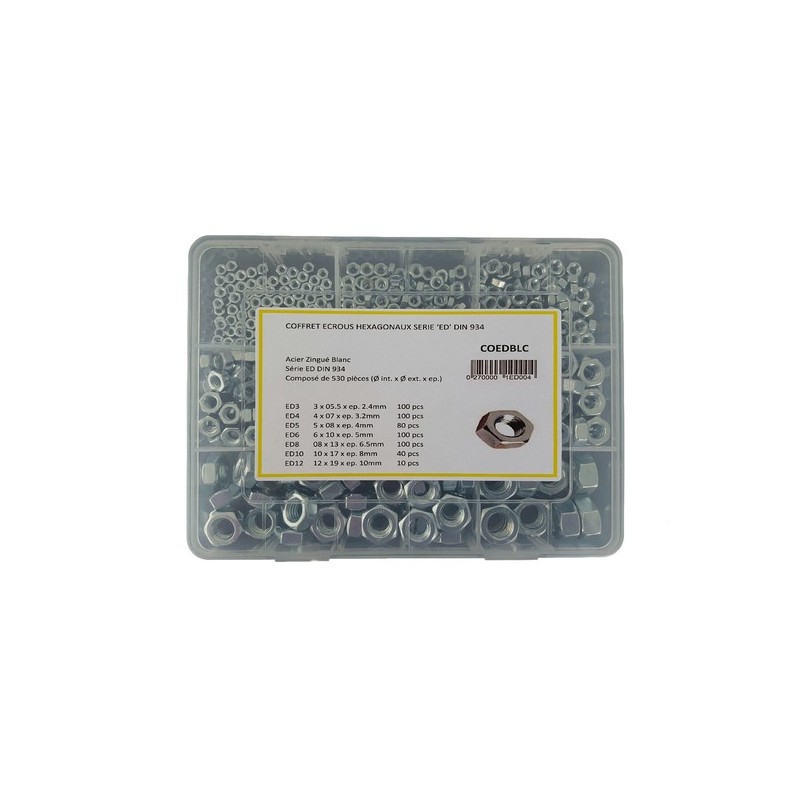 Écrou Hexagonal UNF (filetage Fin) - Qualité Fabrication Britannique, Taille Au Choix De 6-40 à 1"