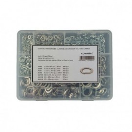 Lot de 10 rondelles acier carbone zingué diamètre 8.4 mm Standers Lot de 10 rondelles acier carbone zingué diamètre 8.4 mm Standers