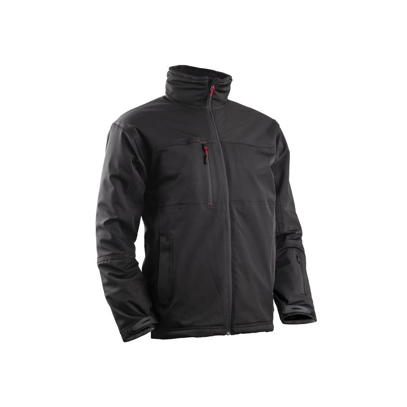 Parka softshell yang winter 2 parka softshell yang winter 2 noir t3xl entre 4 et 6 polyester / spand