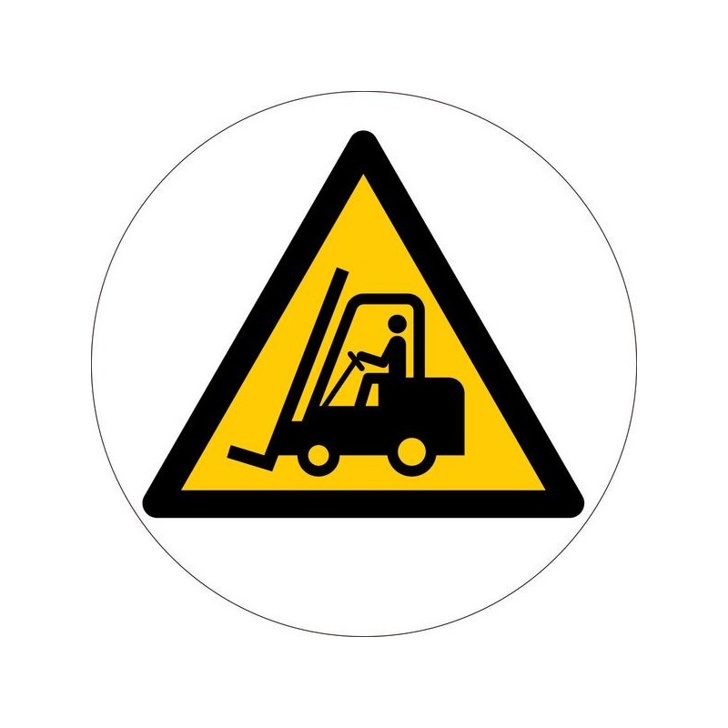 Panneaux adhésifs au sol adhesif sol chariot élévat. fourche et autre vehic. 450 mm 1 pièce(s) - nov