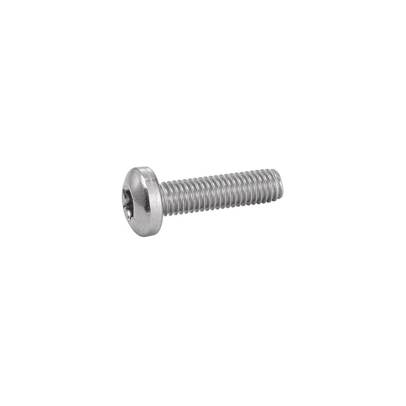 Vis à métaux tête cylindrique à empreinte torx - inox a2 vis à métaux tête cylindrique torx m5 x 50 mm - inox a2 torx (x) tête cylindrique (c) 50 mm m