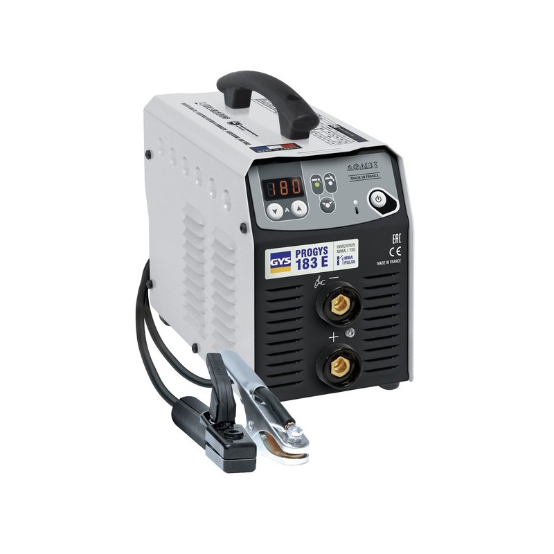 Poste progys 183 e monophasé 230v mma 120a à 60% 10-180a 5 kg poste progys 183 e 1 pièce(s) - gys