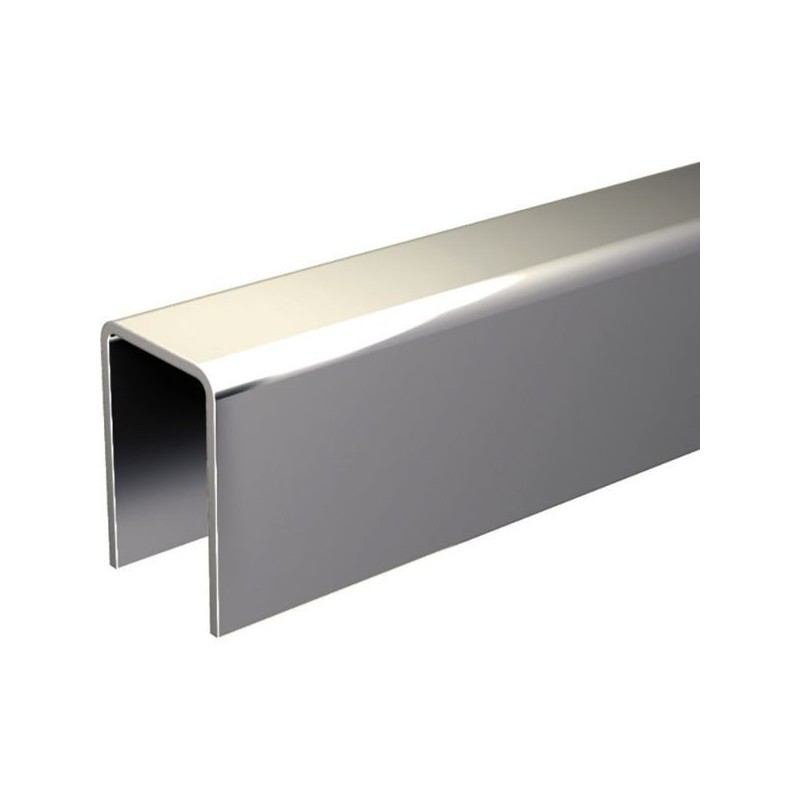 Profils u pour séries 5040, 6255 et 8570 profil u 30 x 30 galvanisé 3 m 1 pièce(s) - mantion sas