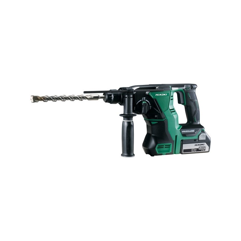 Perforateur sds-plus dh18dblwpz 18v 5ah sds + 3.7 kg 2 18 v 5 ah batterie 16 m/s² moteur sans charbo