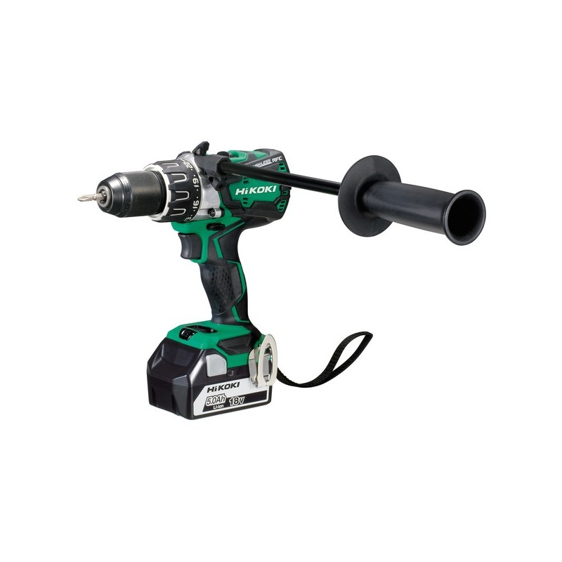 Perceuse-visseuse ds18dbl2wpz 18v 5ah 2 18 v 5 ah batterie 13 mm moteur sans charbon 2.2 kg 2100 trs