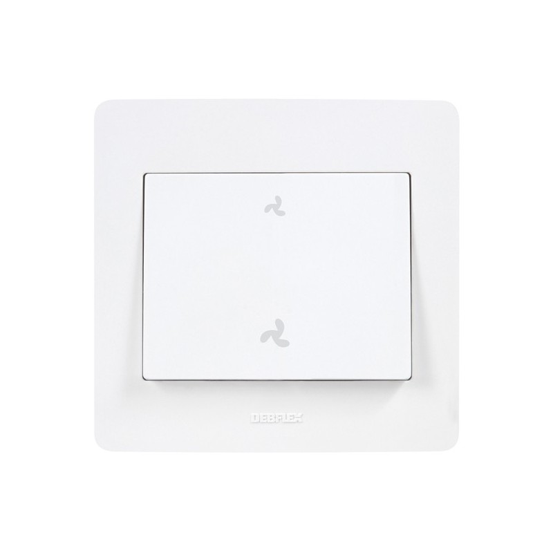 Interrupteur à encastrer diam2 commande volet diam2 roulant 1 pièce(s) - debflex