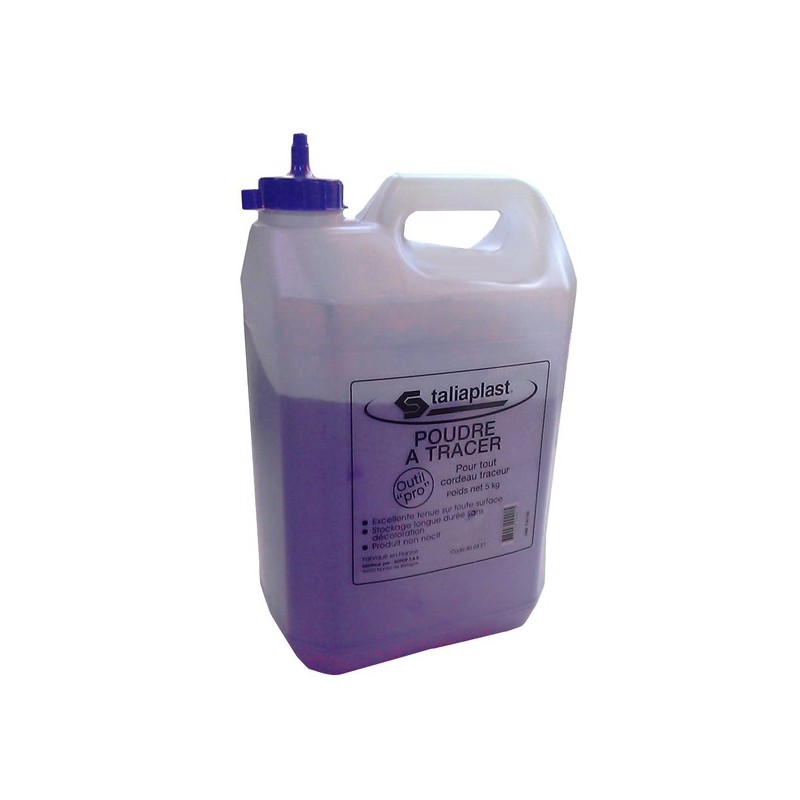 Poudres à tracer poudre à tracer bleue 5 kg 1 bidon(s) de 5 kilogramme(s) - sofop taliaplast