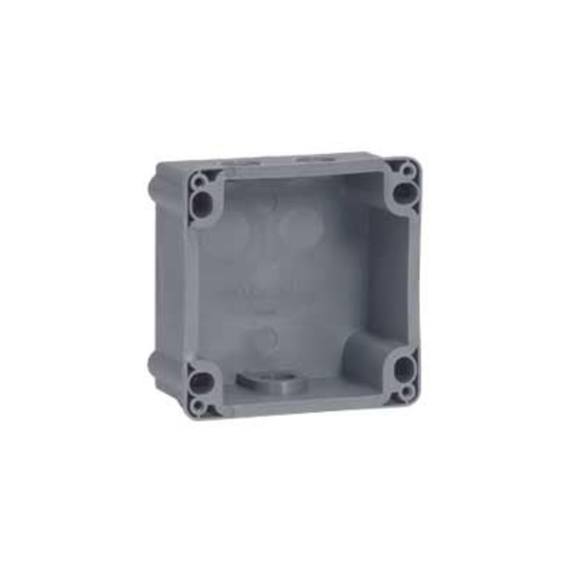Prises étanches hypra 1 pièce(s) boitier réversible hypra pour socle ip44/55 plastique - 32a - legra
