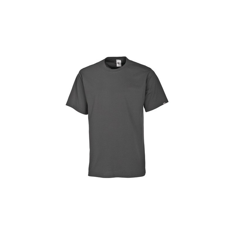 Tee-shirts unisexe tee-shirt unisexe gris fonce t2xl 2xl 100 - 200 g coton / polyester gris foncé t-