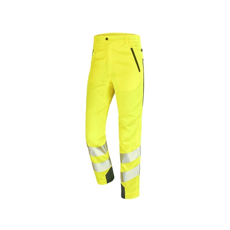 Pantalons hv stretch pantalon hv stretch jaune fluo/bleu foncé t6  200 - 300 g entre 1 et 3 6 pantal