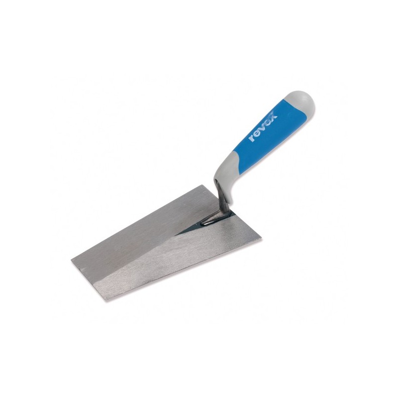 Truelle italienne carée bi-matière 1 pièce(s) acier bi-matière truelle italienne carrée bi-matière 13.5 cm 20 cm - revex sas