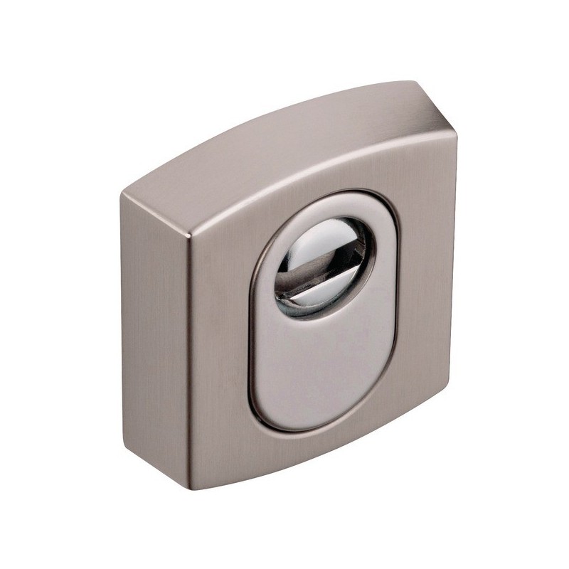 Paire de rosaces muze jeu rosaces de sécurité 6475 clé i platine 1 jeu(x) de 2 pièce(s) - vachette a