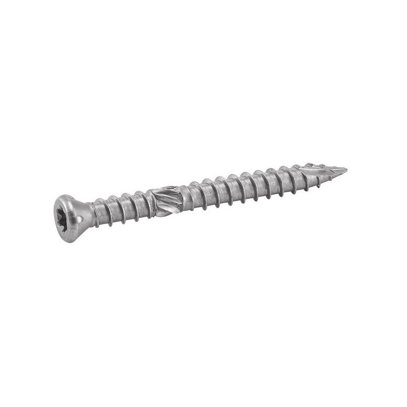 Vis terrasse tête réduite - inox a4 vis terrasse tête fraisée réduite torx t25 ø5x70mm - inox a4 ino