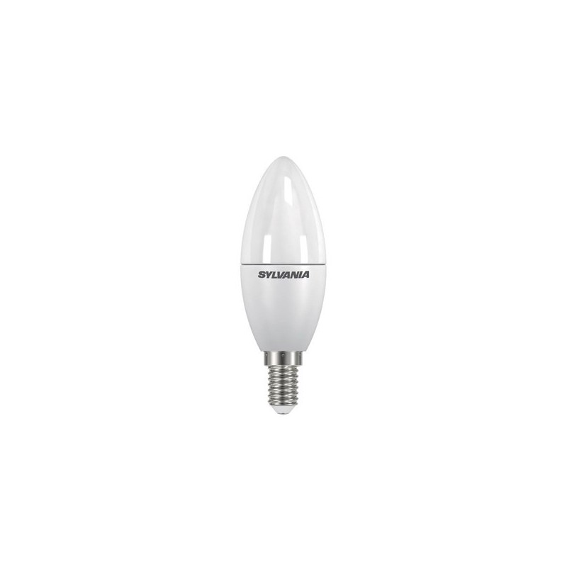 Ampoule flamme dépolie 5.6w 2700°k 470lm e14 dimmable blanc chaud 2700 °k 470 15000 heure(s) 5.6 w e