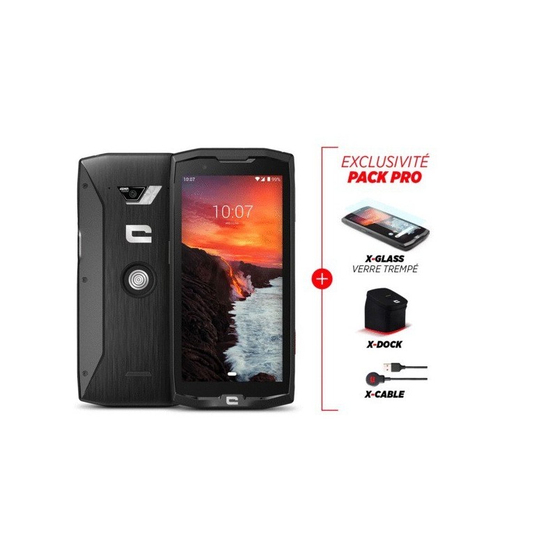 Pack pro smartphone core-x4 - x-glass + x-câble + x-dock pack pro smartphone core-x4 - x-glass + x-c