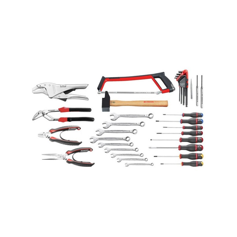 Composition 35 outils premier équipement composition 35 outils premier équipement 1 jeu(x) de 35 piè