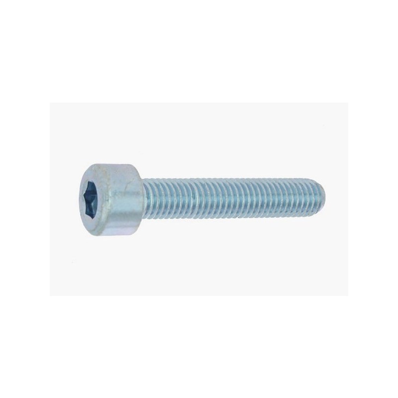 Vis à métaux tête cylindrique à empreinte 6 pans creux (chc) classe 8.8 - acier zingué vis tête cylindrique 6 pans creux 8.8 (chc) m4 x 30 mm 30 mm 4