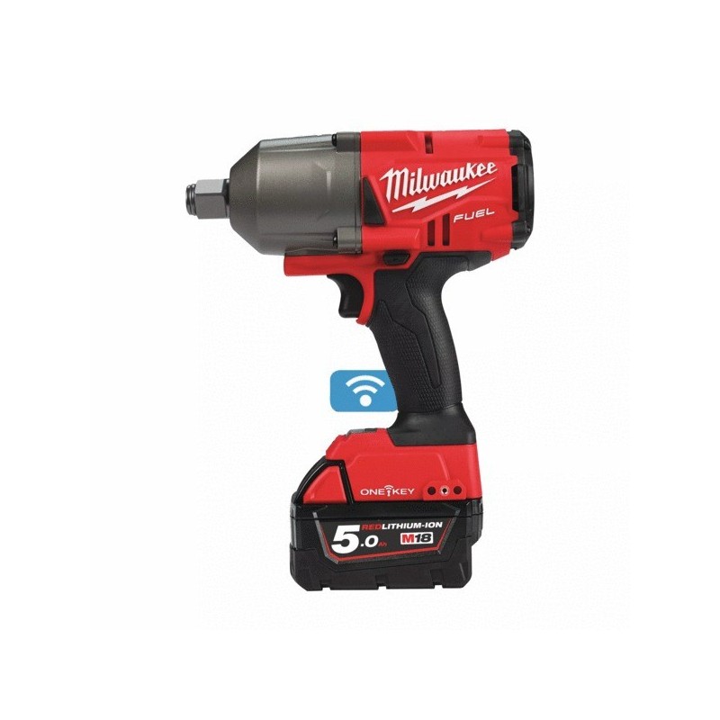 Boulonneuse à chocs m18 onefhiwf34-502x 1627 nm carré 2 18 v 5 ah moteur charbon batterie 3.5 kg 180