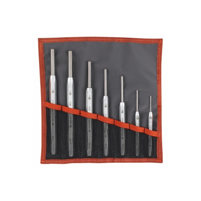 Jeu de 7 chasses goupilles en trousse 1 jeu(x) jeu de 7 chasses goupilles en trousse - facom