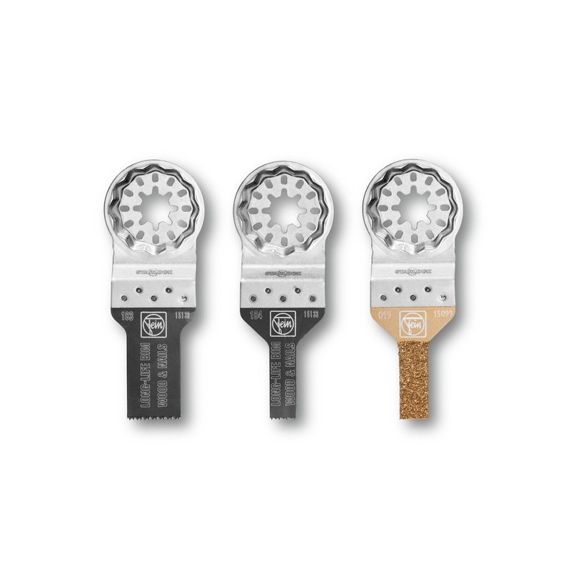 Coffret et set d'accessoires best of starlock - sciage bois et métal set combo starlock mini cut 1 b