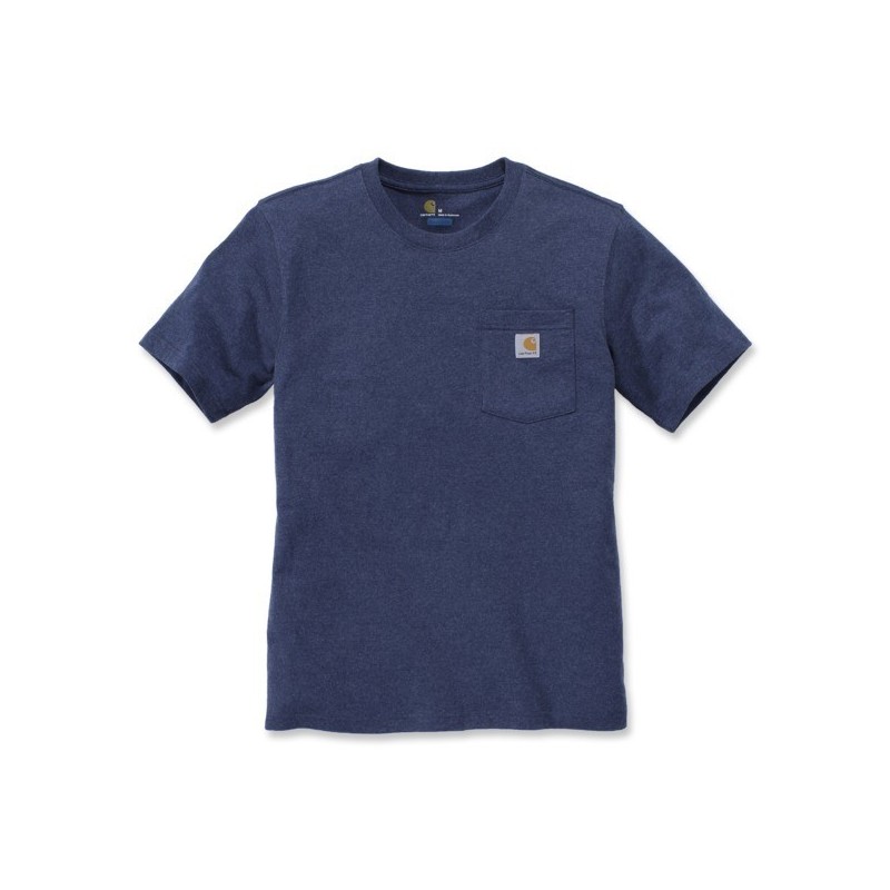 Tee-shirts workwear pocket manches courtes 200 - 300 g l entre 1 et 3 coton t-shirt 1 pièce(s) bleu/