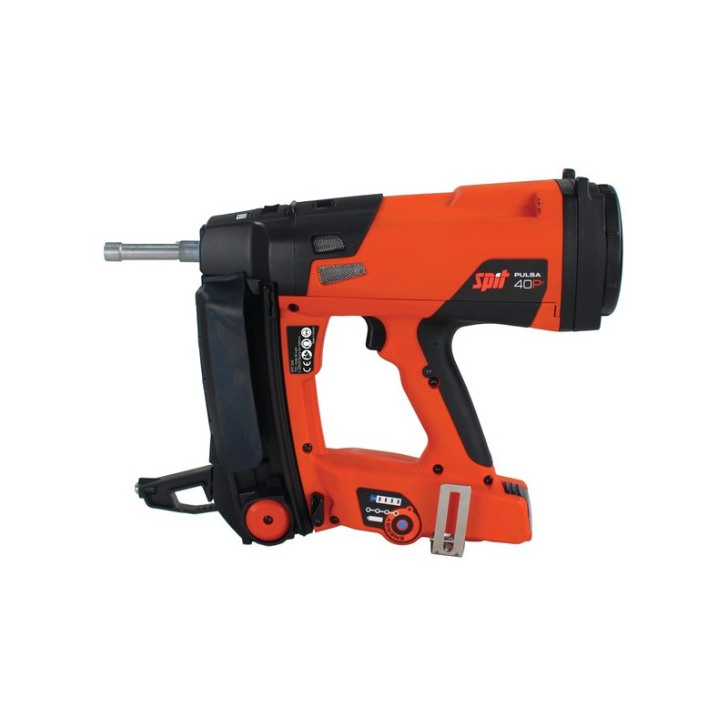 Cloueur à gaz p40p + 3.8 kg moyenne 600 tirs 100 j 15-40 mm 1 pièce(s) cloueur à gaz p40p + - spit