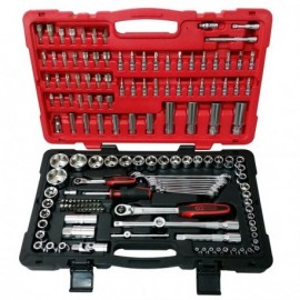 Coffret cliquet et douilles 1/4"- 1/2" - KS TOOLS Ultimate