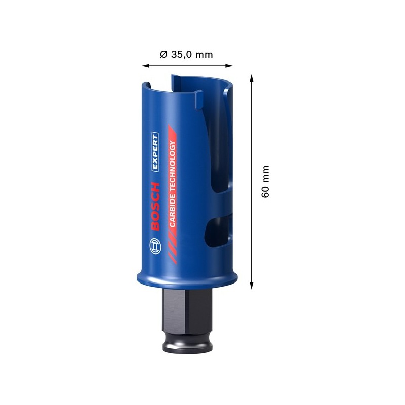 Scies trépans expert construction material 1 pièce(s) scie trépan carbure matériaux de construction