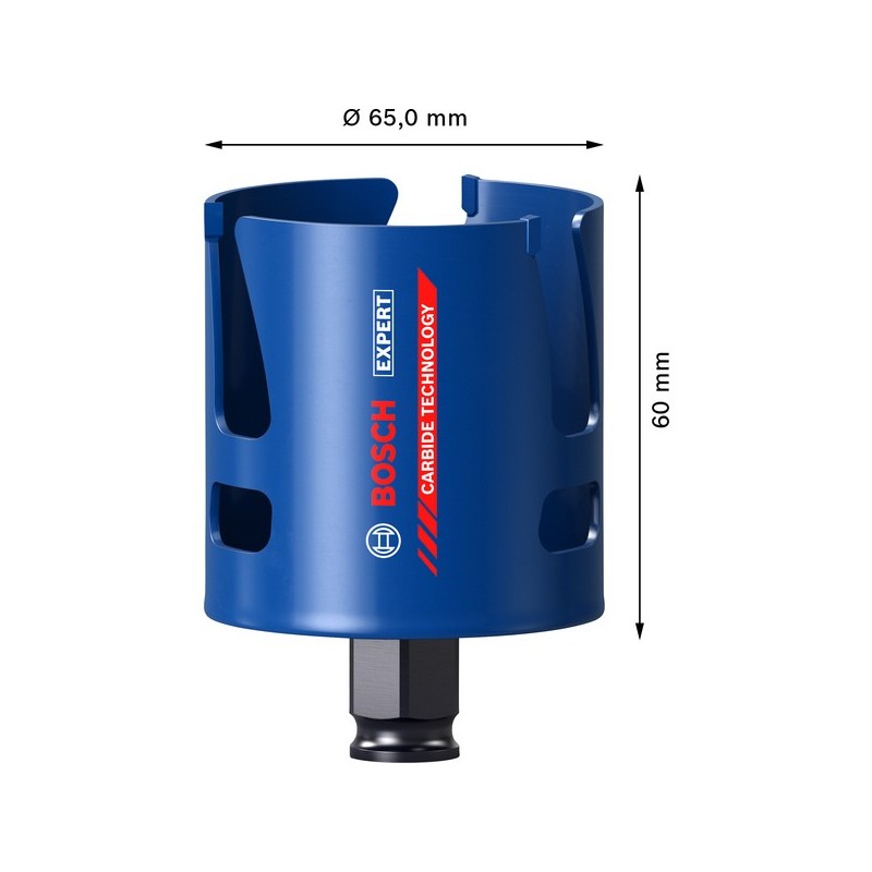 Scies trépans expert construction material 1 pièce(s) scie trépan carbure matériaux de construction