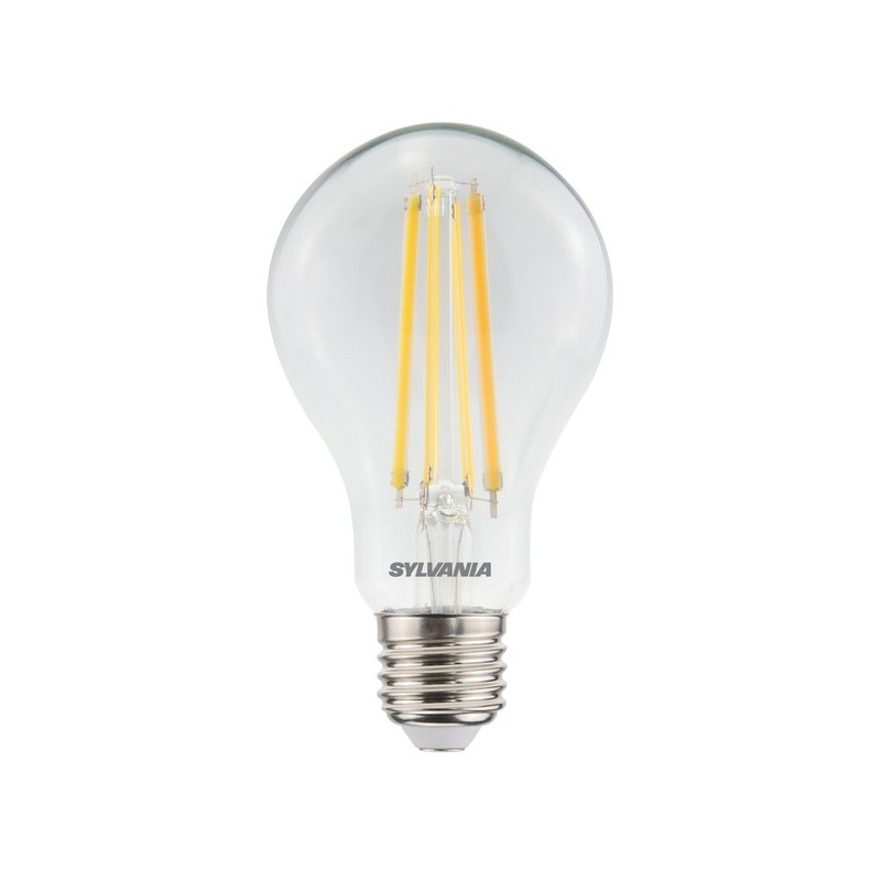 Ampoules standards à filament blanc chaud e27 2700 °k 15000 heure(s) 1521 11 w ampoule standard à filament 11w 2700°k 1521lm e27 1 pièce(s) - sylvania