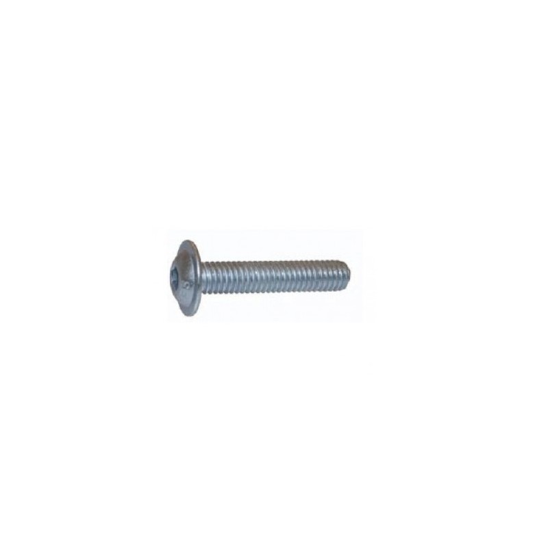 Vis à métaux tête bombée à embase à empreinte 6 pans creux (bhc) classe 10.9 - acier zingué 6 pans creux (hc) 10 mm assemblage metallique classe 10 is