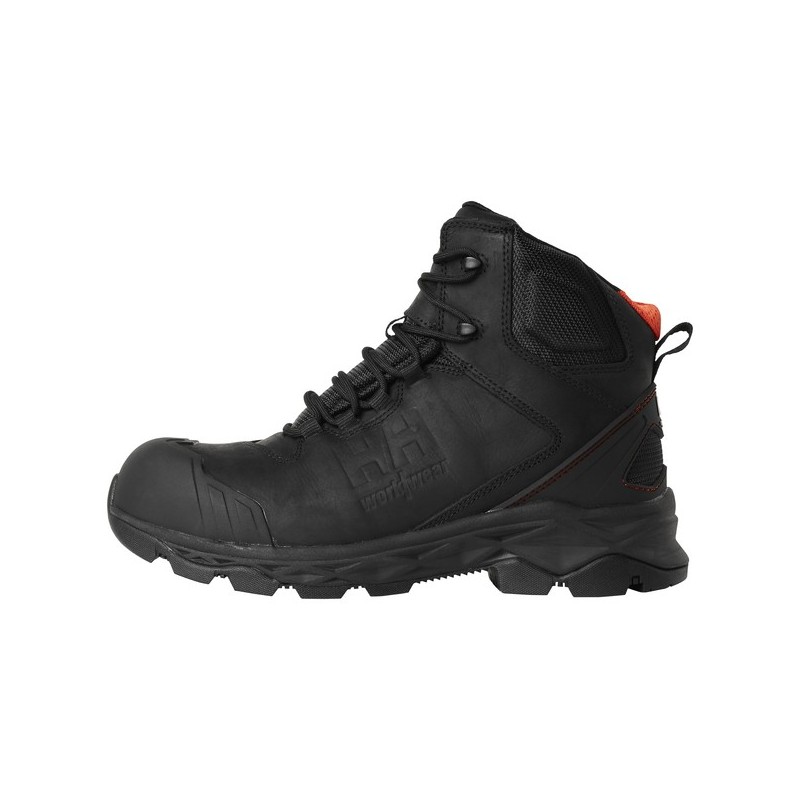 Chaussures de sécurité hautes oxford cuir 41 composite haut acier caoutchouc nitrile 1 paire(s) esd - dissipation électrostatique, p - antiperforation
