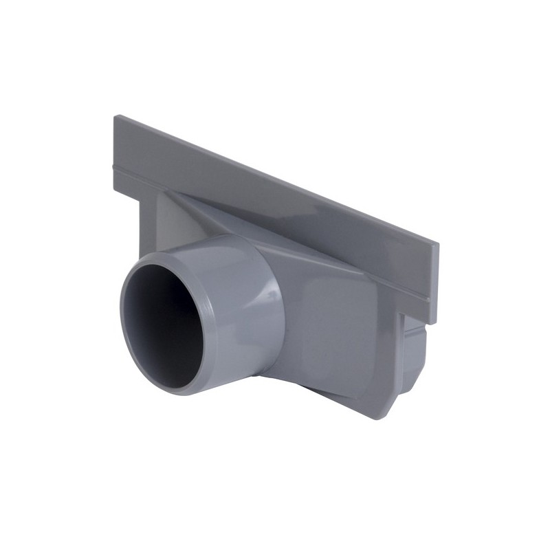 Caniveaux connecto fond/naissance ø 40 pour caniveau bas 1 pièce(s) - nicoll