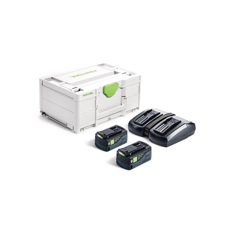 Set énergie sys 18v 2x5.2/tcl 6 duo 1 pièce(s) set énergie sys 18v 2x5.2/tcl 6 duo - festool